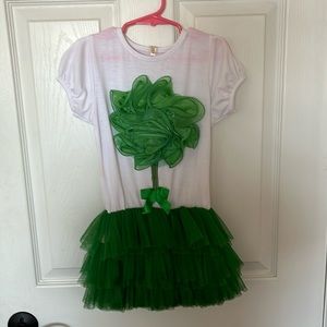 St.Patricks day dress + 2 green tutus for kids